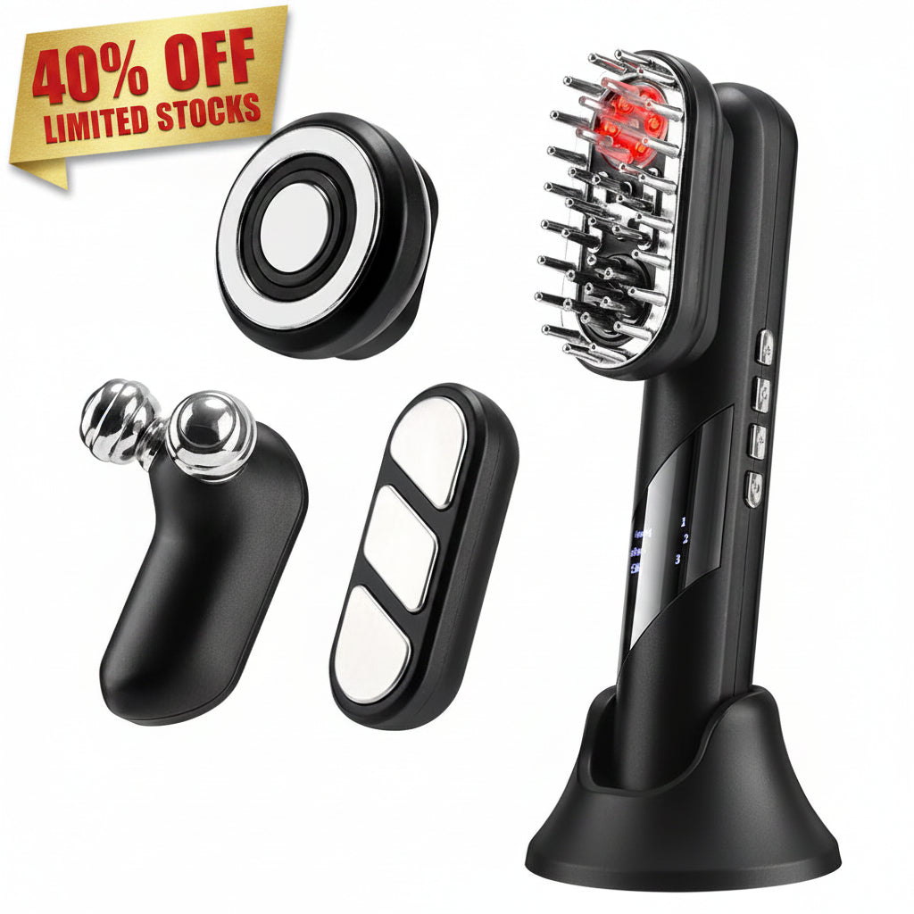 4 In 1 Electric Scalp Comb EMS