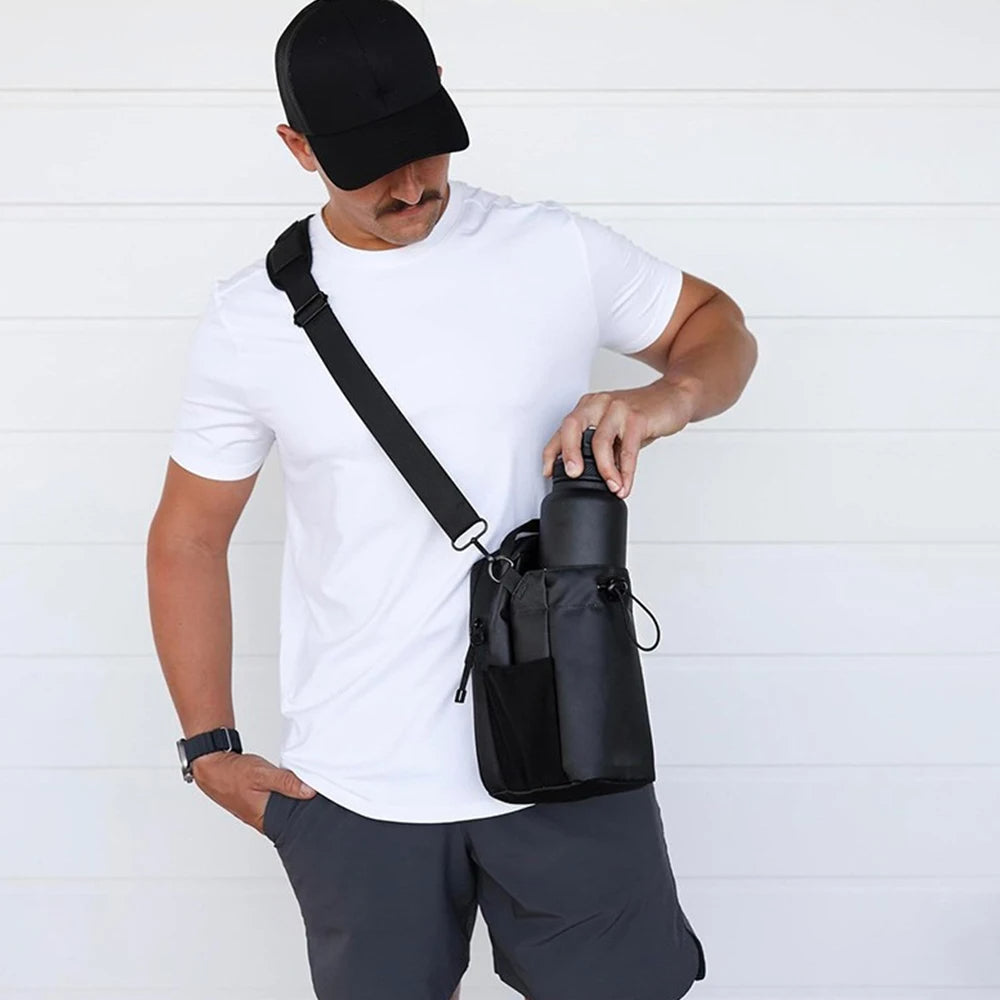 Magnetic Water Bottle Bag for Gym ( 30% Off)