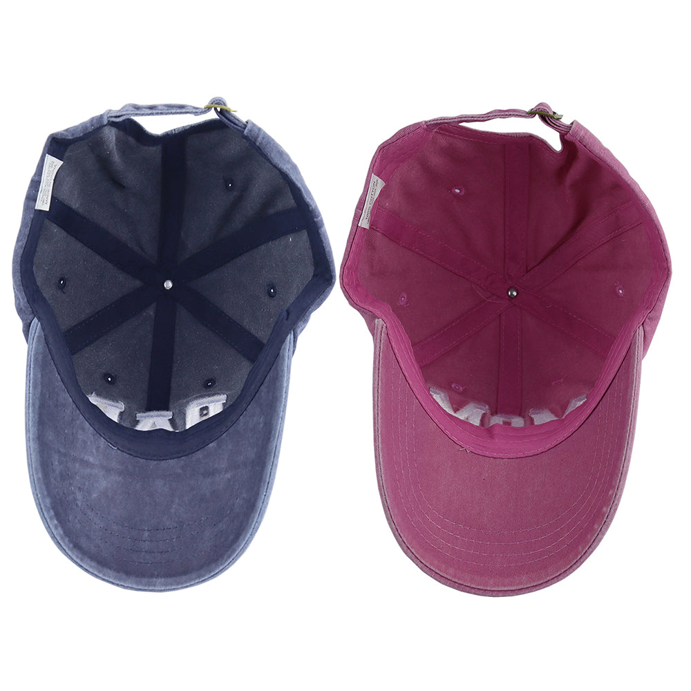 Set Of 2 Pcs Mom And Dad Hats, New Parents Gifts For Couples, Mama Papa Baseball Caps, Fathers Mothers Day Christmas Birthday Gift For Women, Men, Daddy, Grandma, Grandpa